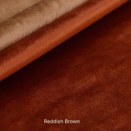 Velvet Curtain | Reddish BROWN Blackout Curtain | velvet curtain panels | Curtain Panels | Custom Curtains