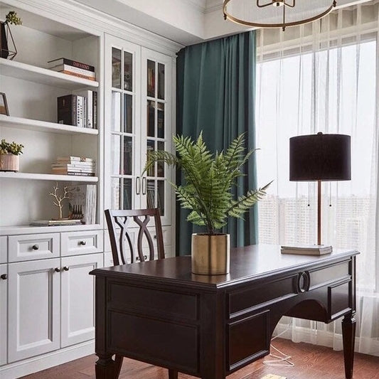 Velvet Curtain | Night GREEN Blackout Curtain | velvet curtain panels | Curtain Panels | Custom Curtains