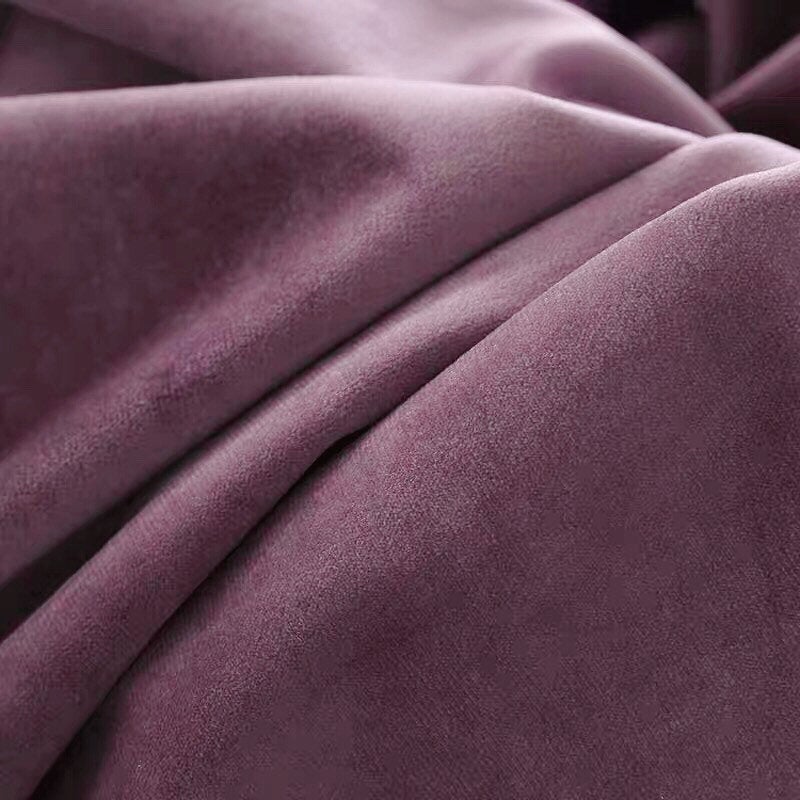 Matte Velvet Curtain | PURPLE Curtain | Matte velvet curtain panels | Curtain Panels | Custom Curtains