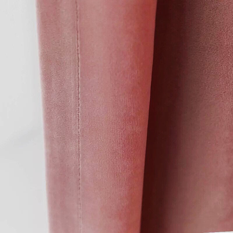 Matte Velvet Curtain | Rose PINK Curtain | Matte velvet curtain panels | Curtain Panels | Custom Curtains