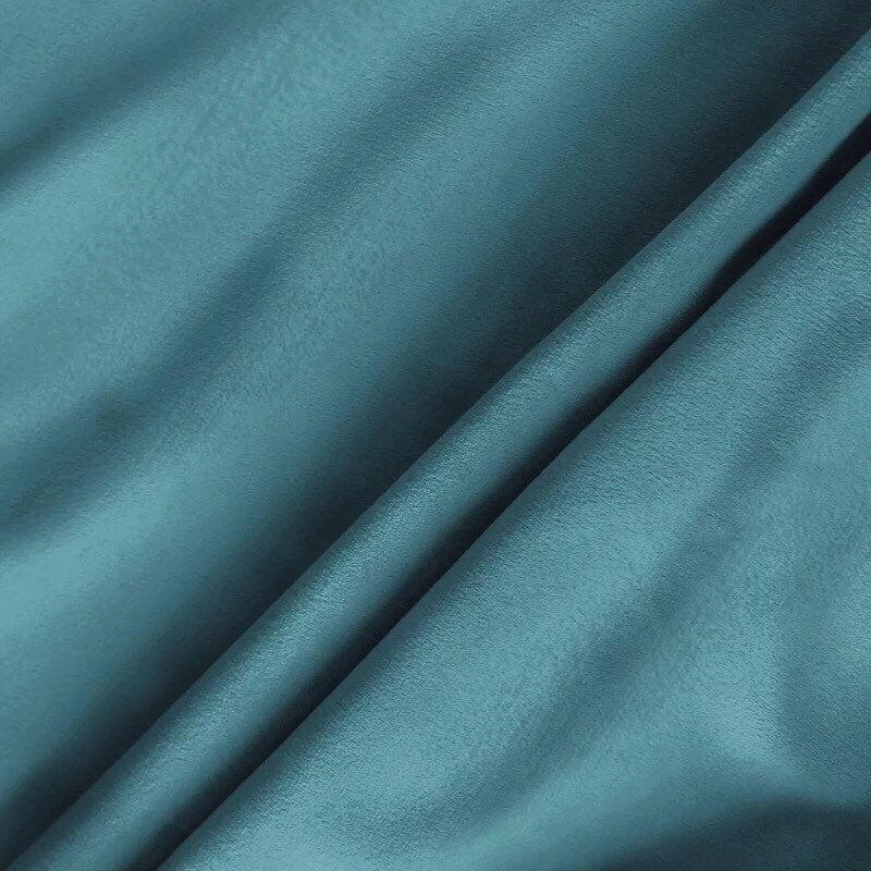 Matte Velvet Curtain | Teal BLUE Curtain | Matte velvet curtain panels | Curtain Panels | Custom Curtains