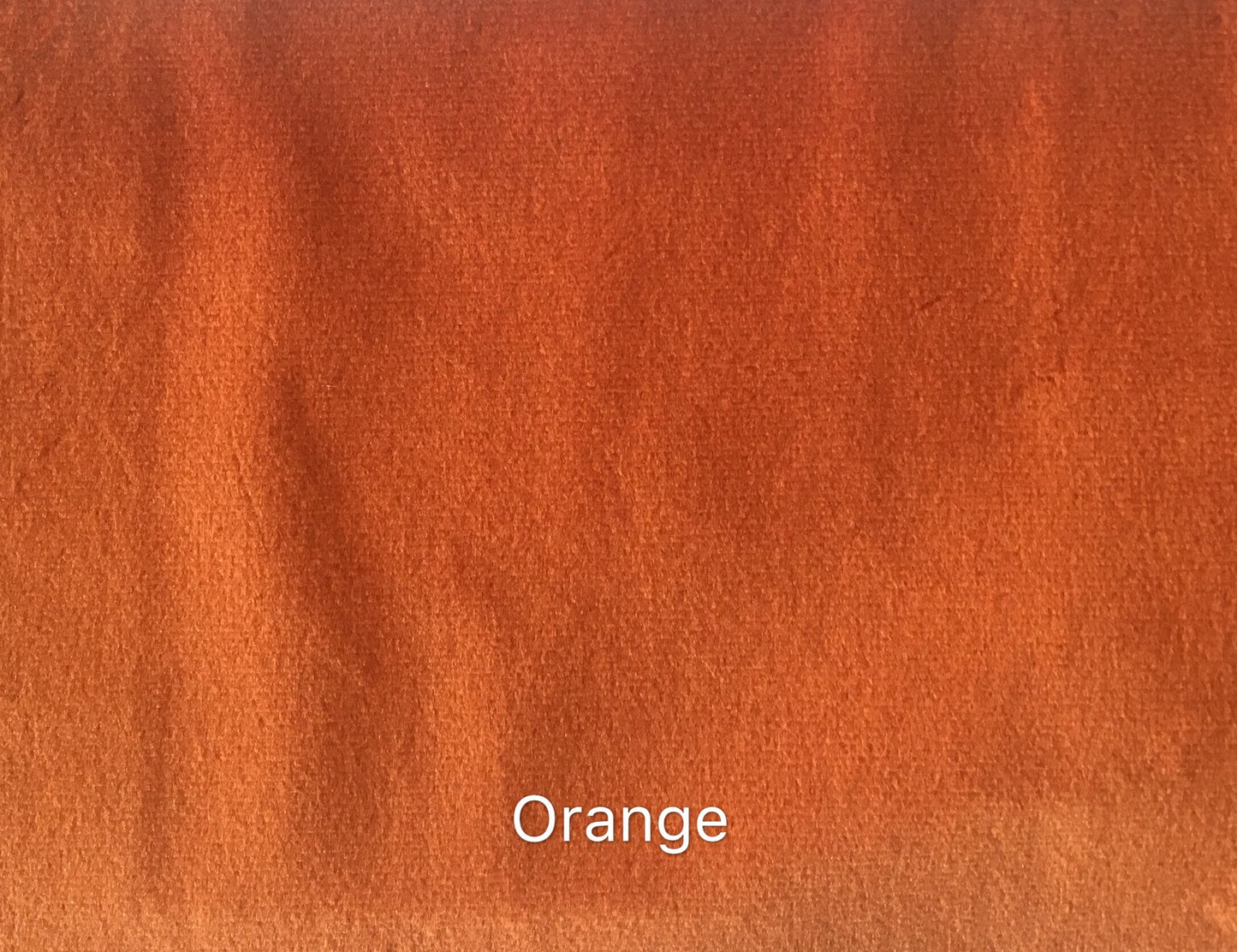 Matte Velvet Curtain | ORANGE Curtain | Matte velvet curtain panels | Curtain Panels | Custom Curtains