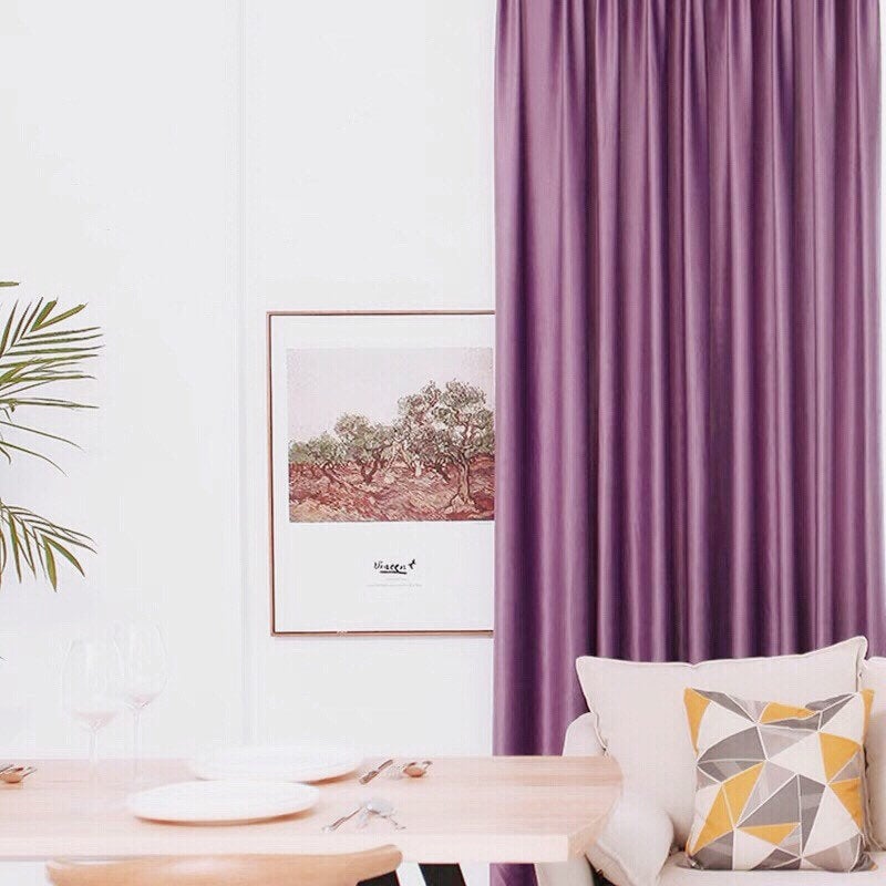 Matte Velvet Curtain | PURPLE Curtain | Matte velvet curtain panels | Curtain Panels | Custom Curtains