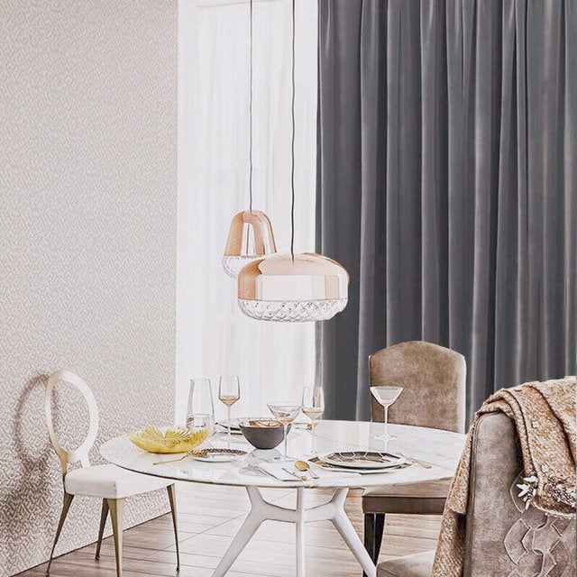 Matte Velvet Curtain | Metallic GREY Curtain | Matte velvet curtain panels | Curtain Panels | Custom Curtains