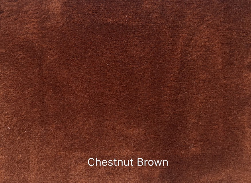 Matte Velvet Curtain | Chestnut BROWN Curtain | Matte velvet curtain panels | Curtain Panels | Custom Curtains
