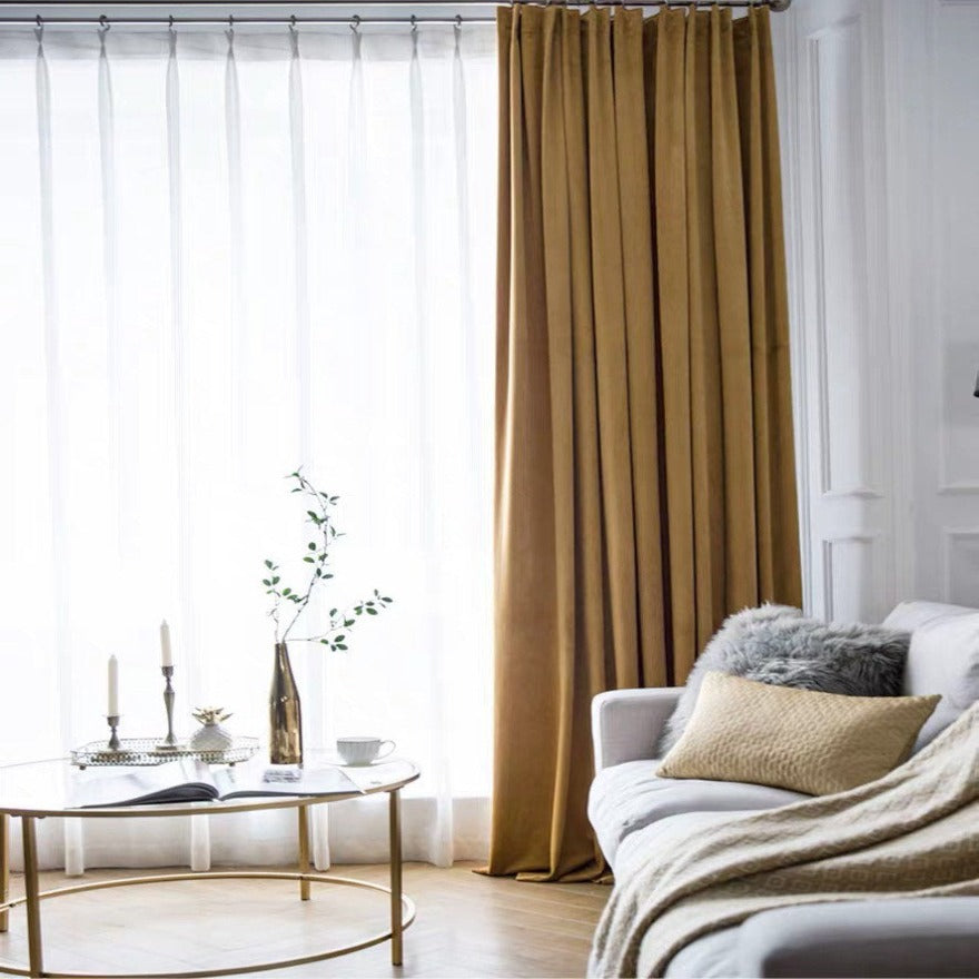 Velvet Curtain | Mocha Brown Blackout Curtain | velvet curtain panels | Curtain Panels | Custom Curtains