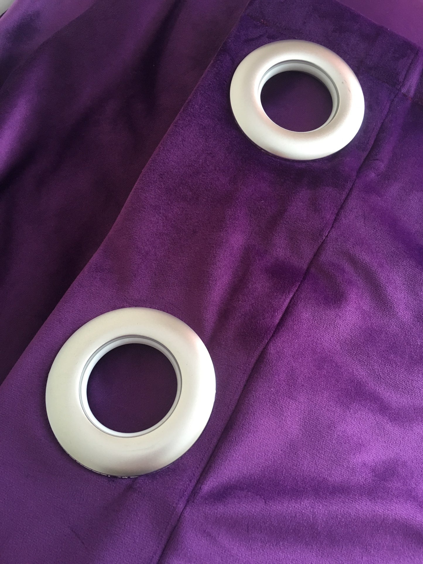 Velvet Curtain | PURPLE Eggplant Blackout Curtain | velvet curtain panels | Curtain Panels | Custom Curtains