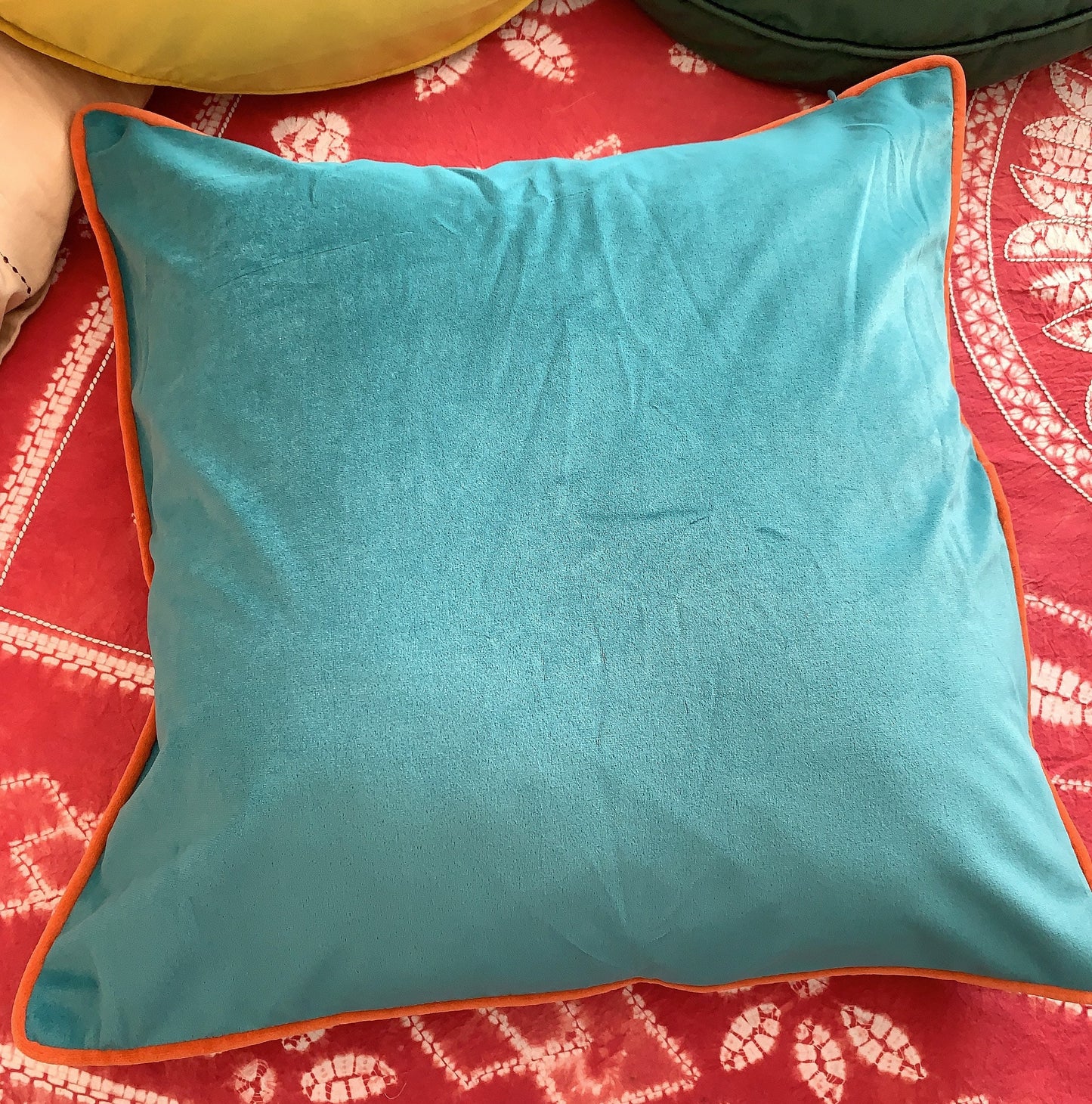 Velvet Pillow Covers | Throw Pillow Cover | Vintage Pillow Covers | Square Velvet Pillow Cover