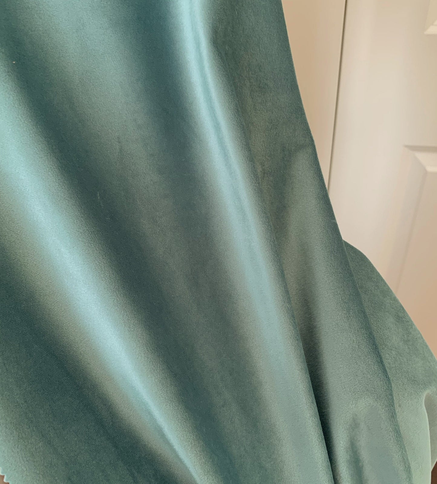 Velvet Curtain | Night GREEN Blackout Curtain | velvet curtain panels | Curtain Panels | Custom Curtains