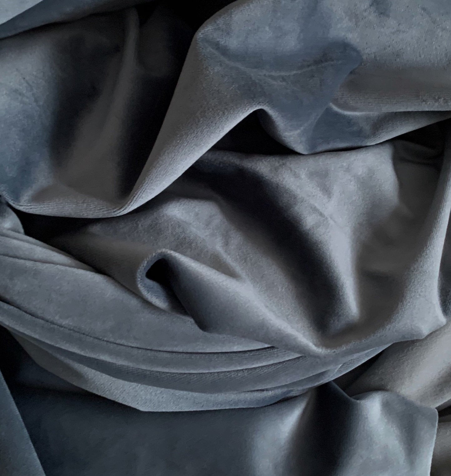 Velvet Curtain | BLUE GREY Blackout Curtain | velvet curtain panels | Curtain Panels | Custom Curtains