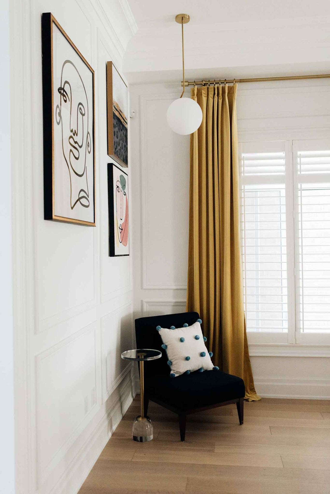 Matte Velvet Curtain | Canary YELLOW Curtain | Matte velvet curtain panels | Curtain Panels | Custom Curtains