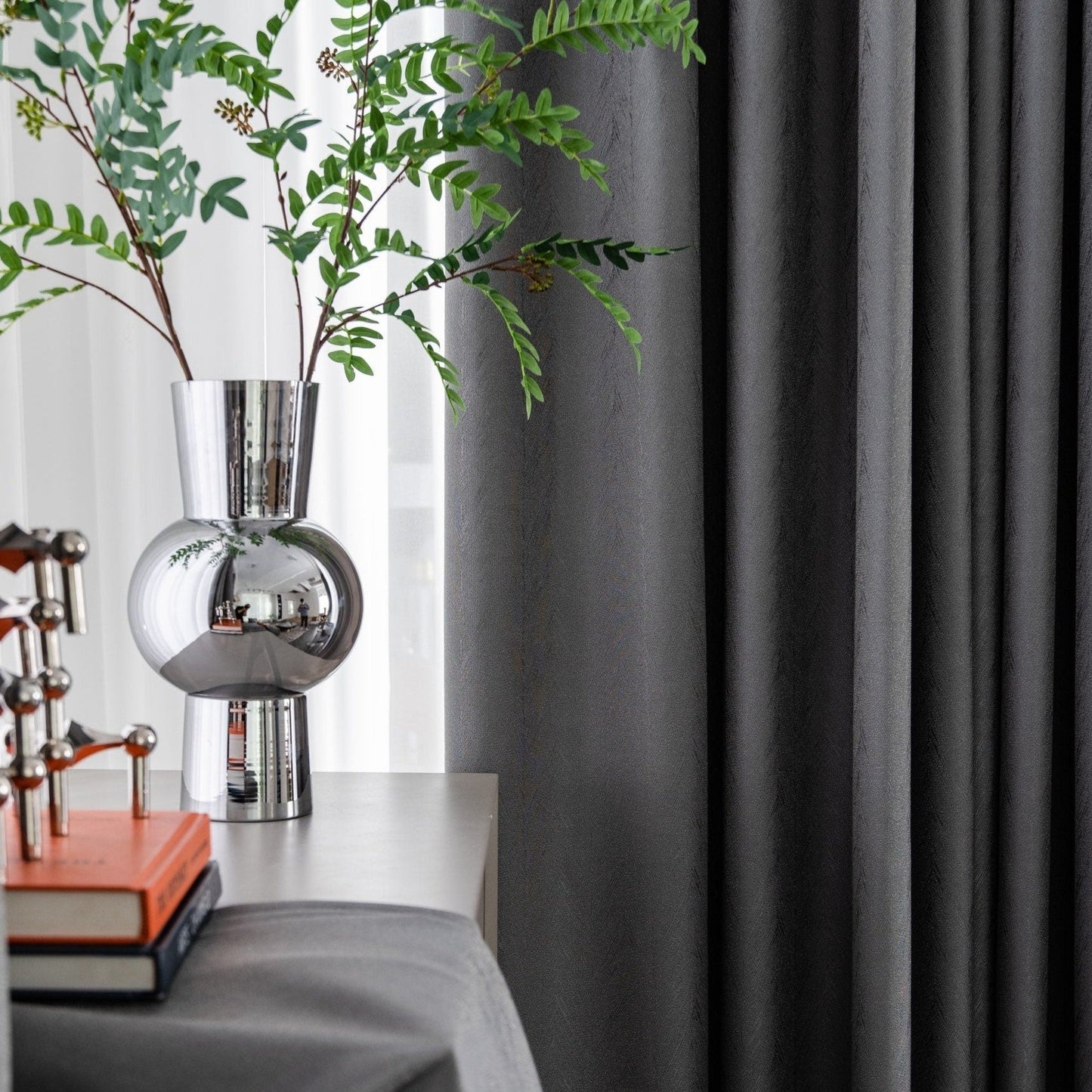 Velvet Curtain | Silver Grey Blackout Curtain | velvet curtain panels | Curtain Panels | Custom Curtains