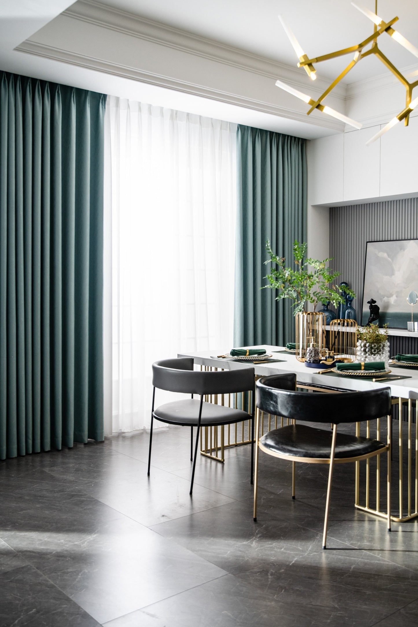 Velvet Curtain | Light Blue Blackout Curtain | velvet curtain panels | Curtain Panels | Custom Curtains