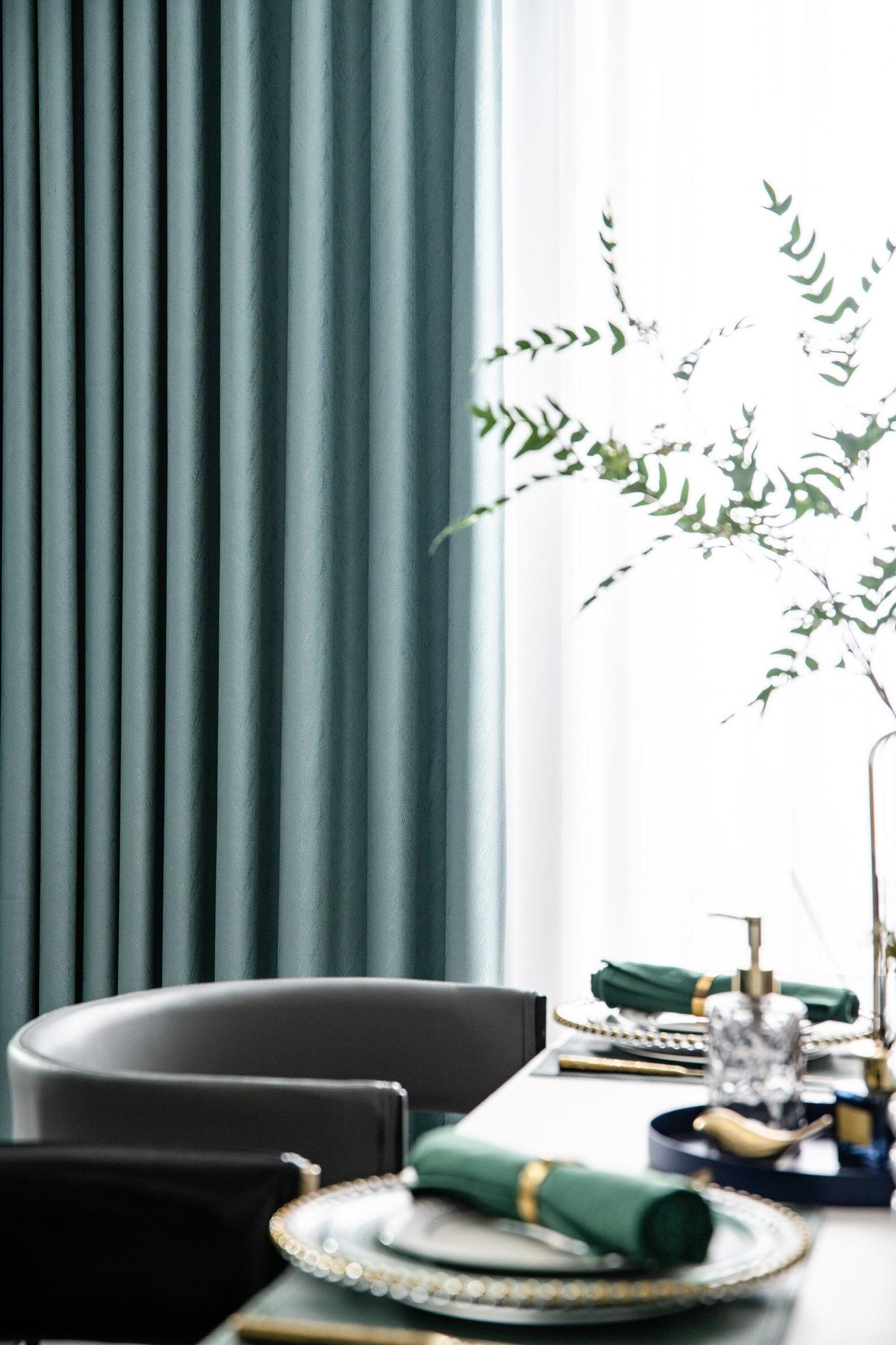 Velvet Curtain | Light Blue Blackout Curtain | velvet curtain panels | Curtain Panels | Custom Curtains