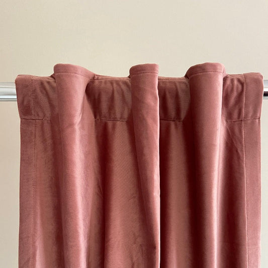 Velvet Curtain | Dusty Rose Blackout Curtain | velvet curtain panels | Curtain Panels | Custom Curtains