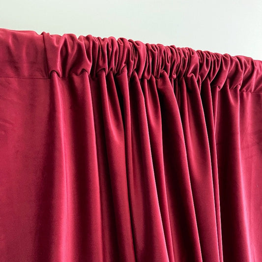 Velvet Curtain | Ruby Red Blackout Curtain | velvet curtain panels | Curtain Panels | Custom Curtains