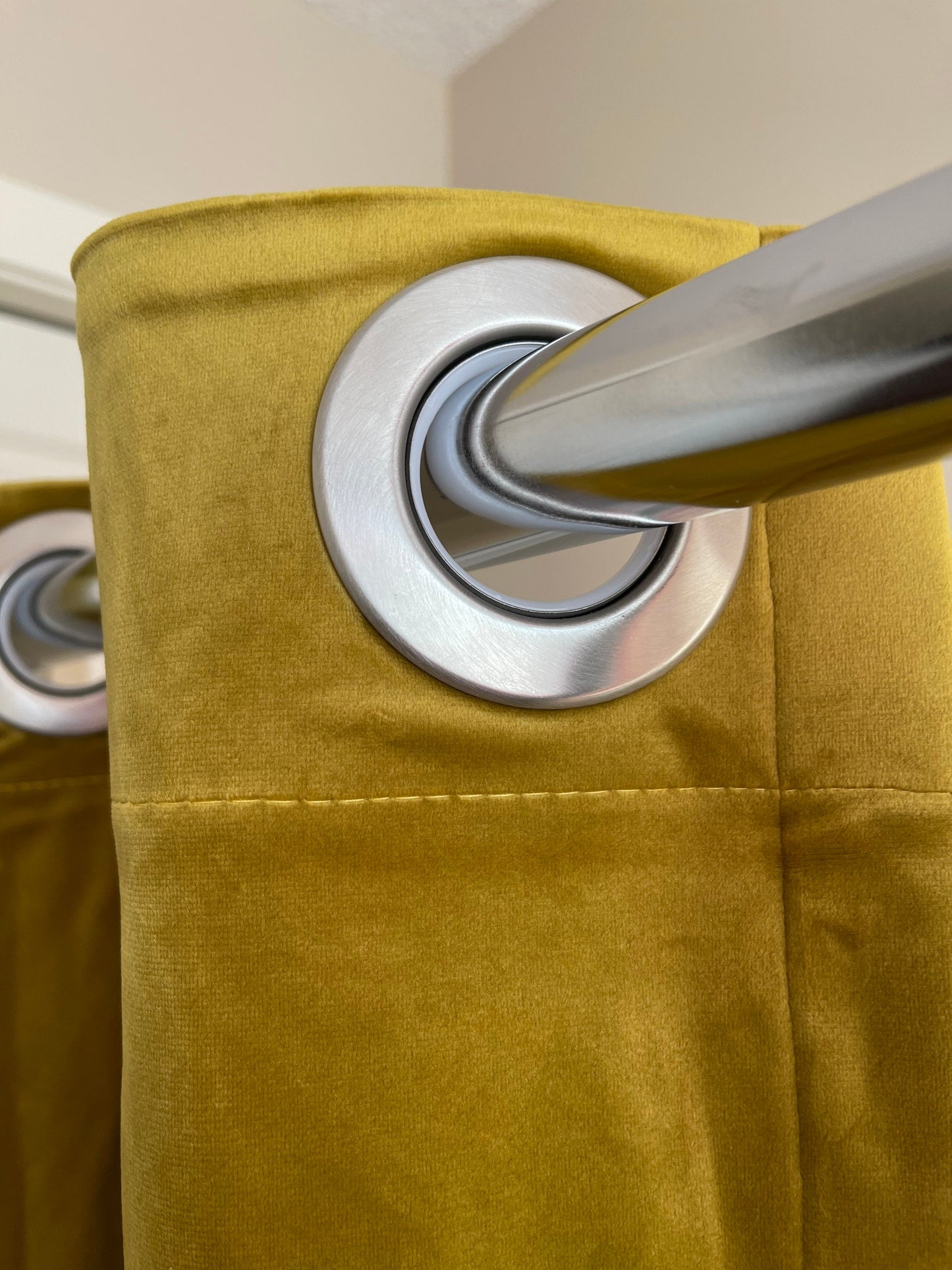 Velvet Curtain | Gold Green Blackout Curtain | velvet curtain panels | Curtain Panels | Custom Curtains