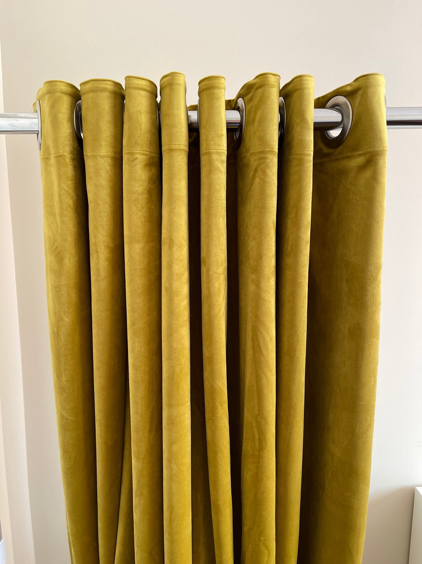 Velvet Curtain | Gold Green Blackout Curtain | velvet curtain panels | Curtain Panels | Custom Curtains