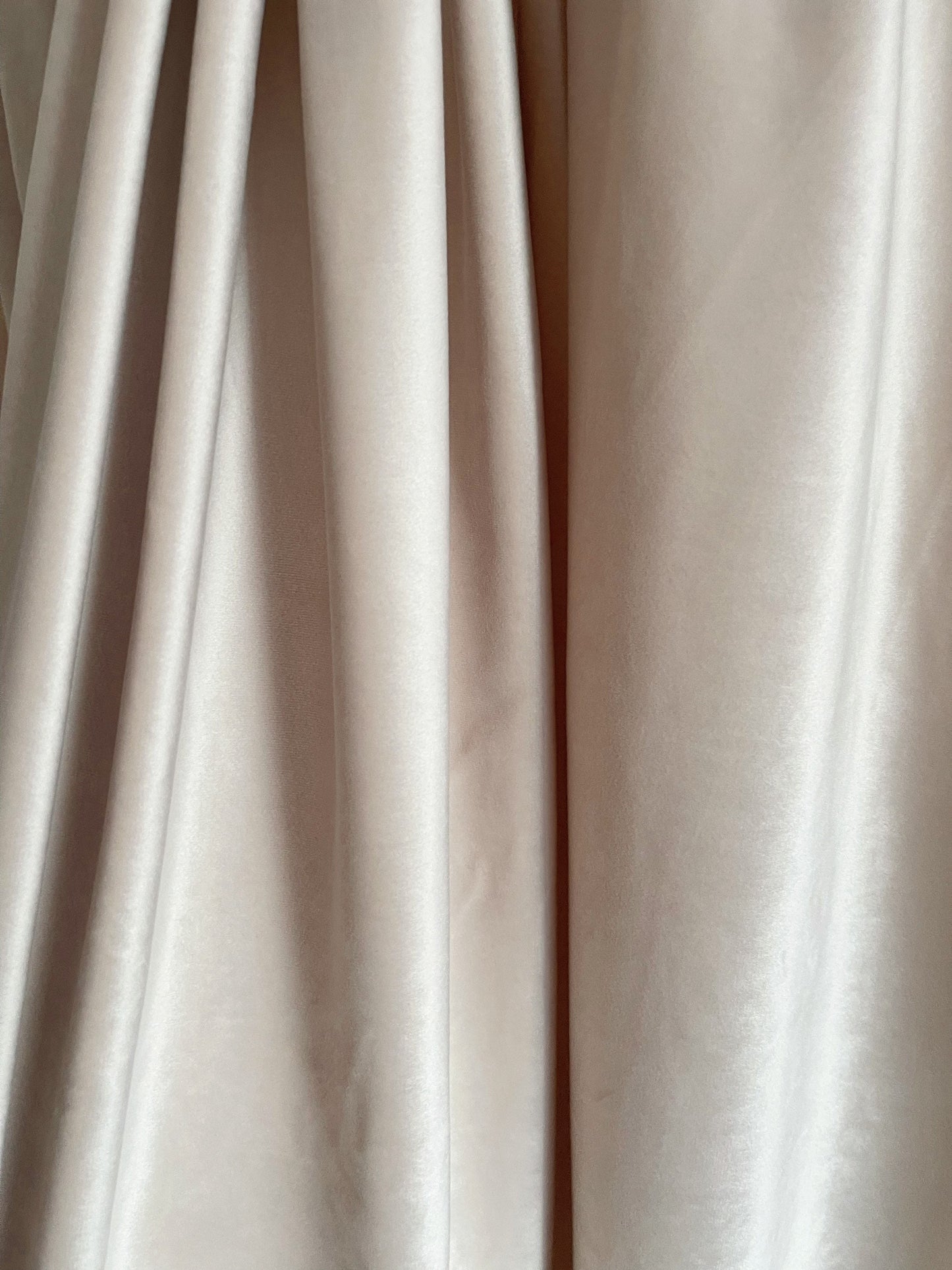 Velvet Curtain | Rice Colour Blackout Curtain | velvet curtain panels | Curtain Panels | Custom Curtains