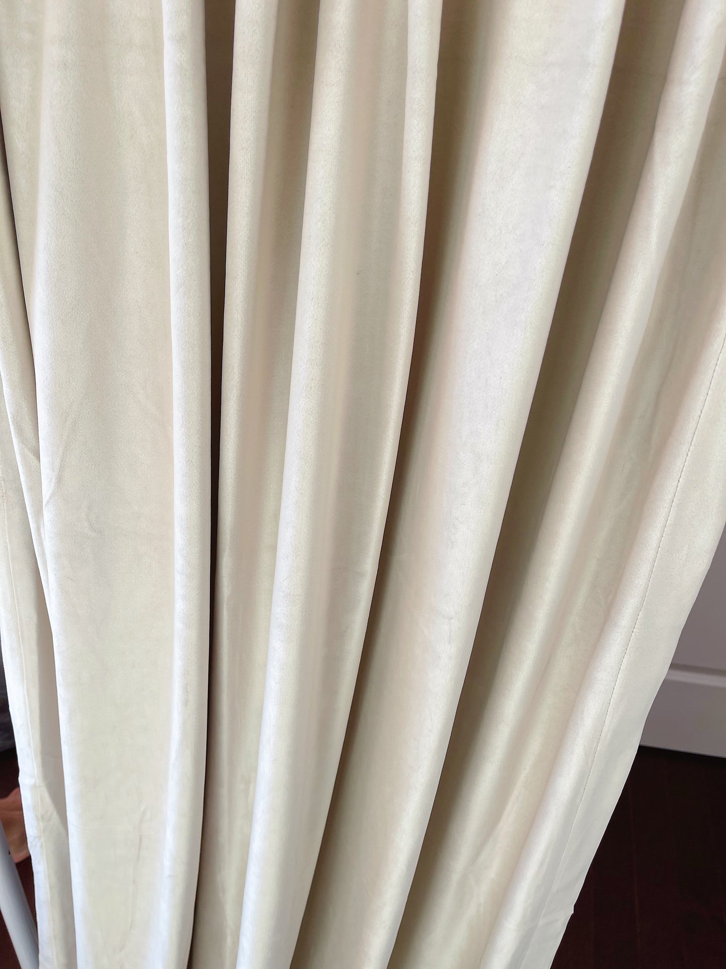Velvet Curtain | Mist WHITE Blackout Curtain | velvet curtain panels | Curtain Panels | Custom Curtains