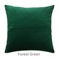 Custom Luxury Green Velvet Pillow Cover, Square Decorative Cushion Cover, Vintage Style Throw Pillow Case