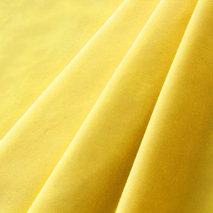 Matte Velvet Curtain | Canary YELLOW Curtain | Matte velvet curtain panels | Curtain Panels | Custom Curtains