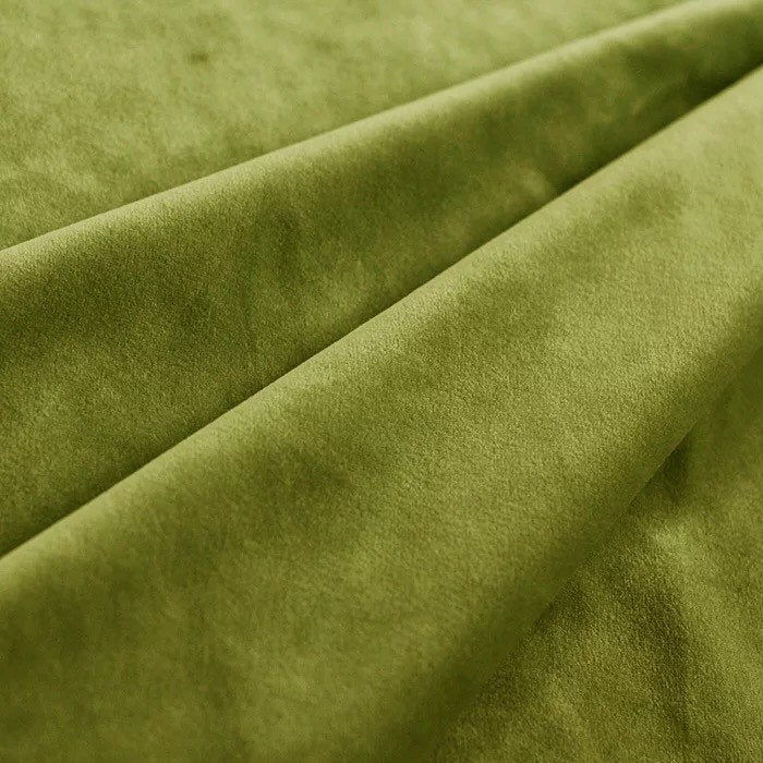 Matte Velvet Curtain | Matcha GREEN Curtain | Matte velvet curtain panels | Curtain Panels | Custom Curtains