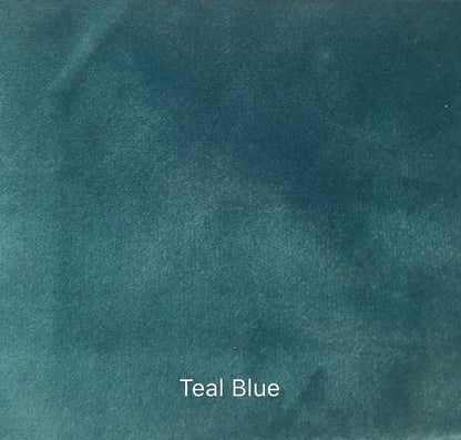 Matte Velvet Curtain | Teal BLUE Curtain | Matte velvet curtain panels | Curtain Panels | Custom Curtains