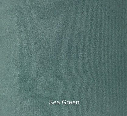 Matte Velvet Curtain | Sea GREEN Curtain | Matte velvet curtain panels | Curtain Panels | Custom Curtains
