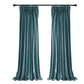 Matte Velvet Curtain | Teal BLUE Curtain | Matte velvet curtain panels | Curtain Panels | Custom Curtains