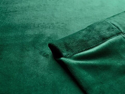 Matte Velvet Curtain | Emerald GREEN Curtain | Matte velvet curtain panels | Curtain Panels | Custom Curtains