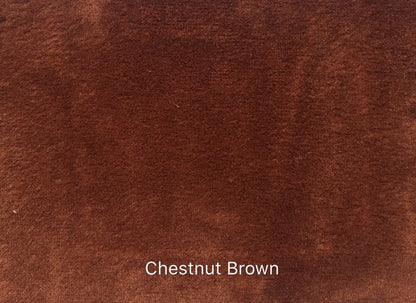Matte Velvet Curtain | Chestnut BROWN Curtain | Matte velvet curtain panels | Curtain Panels | Custom Curtains