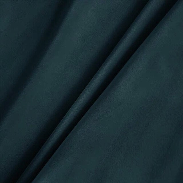 Matte Velvet Curtain | Dark Teal BLUE Curtain | Matte velvet curtain panels | Curtain Panels | Custom Curtains