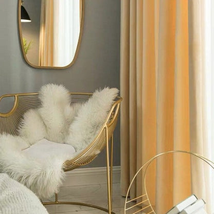 Matte Velvet Curtain | Warm Stone Blackout Curtain | Matte velvet curtain panels | Curtain Panels | Custom Curtains