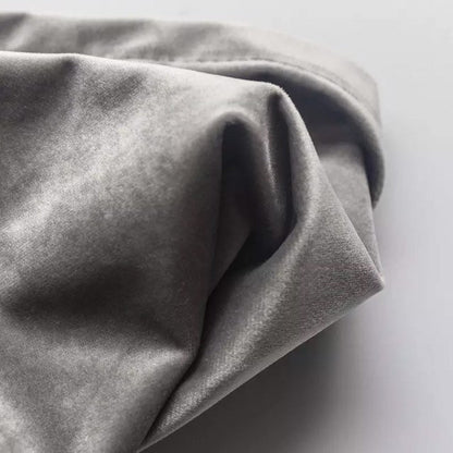 Matte Velvet Curtain | Metallic GREY Curtain | Matte velvet curtain panels | Curtain Panels | Custom Curtains