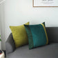 Vintage pillow covers | 19" Square Pine Green | Gold Green | Vintage Green Cushion Cover