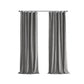 Velvet Curtain | Silver GREY Blackout Curtain | velvet curtain panels | Curtain Panels | Custom Curtains