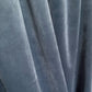 Velvet Curtain | BLUE GREY Blackout Curtain | velvet curtain panels | Curtain Panels | Custom Curtains