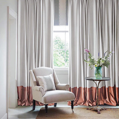 Matte Velvet Curtain | WHITE & ROSE Curtain | Matte velvet curtain panels | Curtain Panels | Custom Curtains