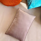 Pale Pink Velvet Cushion, Velvet Lumbar Cushion Cover, Pale Pink Velvet Lumbar Pillow Cover