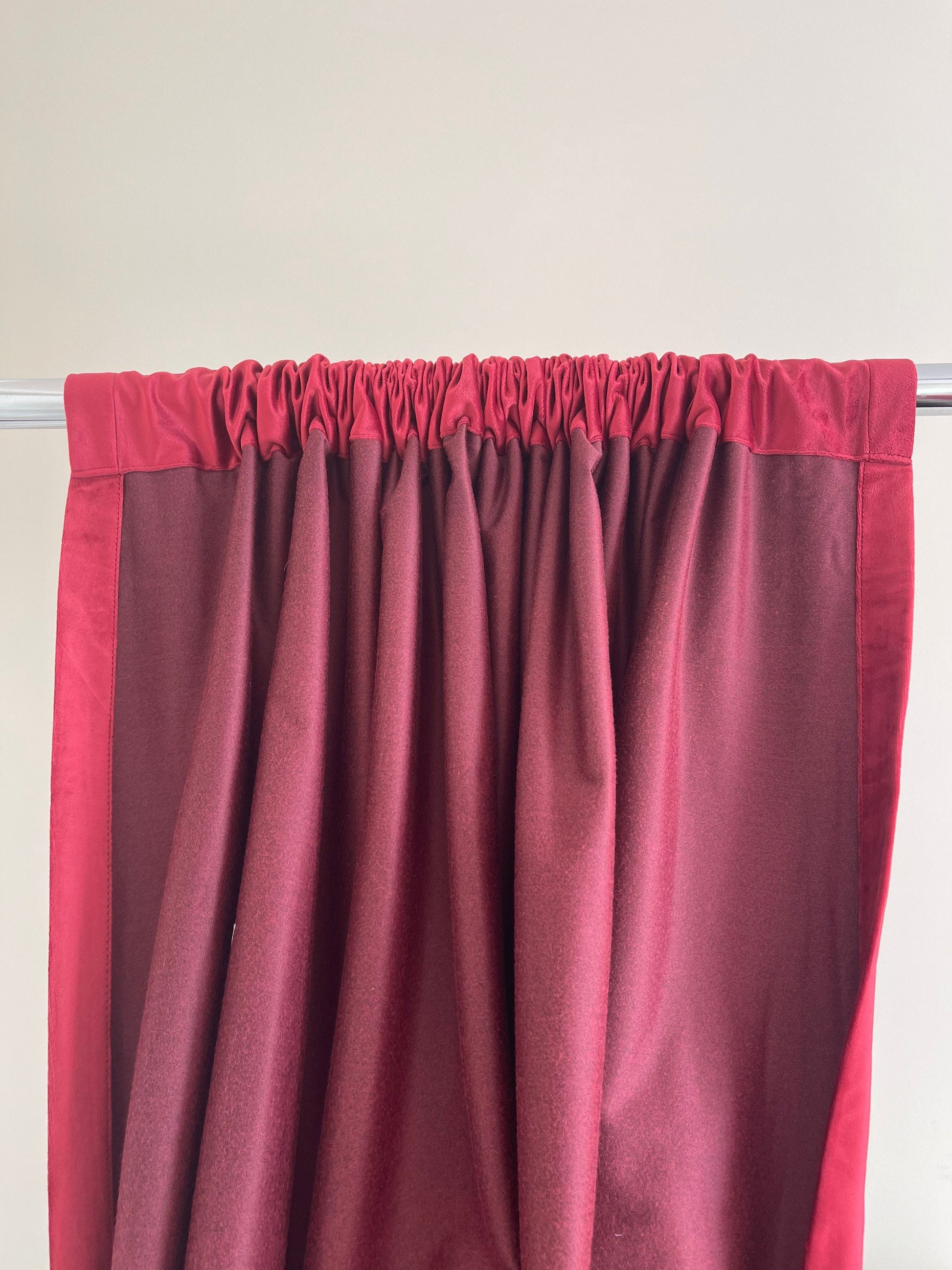 Velvet Curtain | Ruby Red Blackout Curtain | velvet curtain panels | Curtain Panels | Custom Curtains