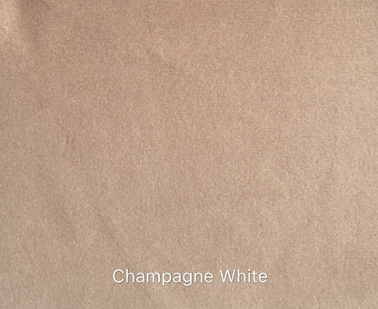 Velvet Curtain | Champagne White Blackout Curtain | velvet curtain panels | Curtain Panels | Custom Curtains