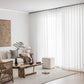 Sheer linen curtains, Rod Pocket White Curtain Panels, Lightweight Window Curtains, Window drapes, Linen Window Treatments