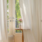Natural European Flax Linen Custom Curtain