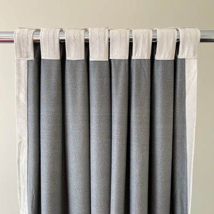 Velvet Curtain | Mist WHITE Blackout Curtain | velvet curtain panels | Curtain Panels | Custom Curtains 